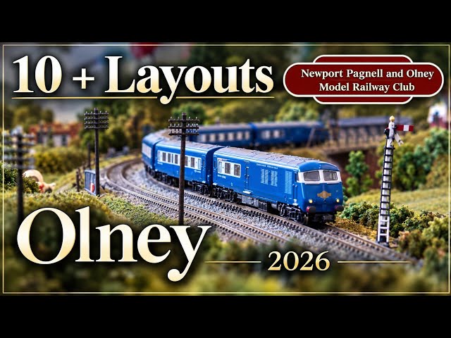 Model Railway Exhibition Tour 🔴 OLNEY - 2026 | Fantastic Layouts #bachmann #hornby 