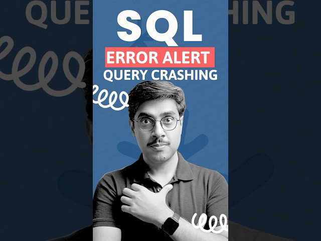 This Tiny SQL Error Can BREAK Everything