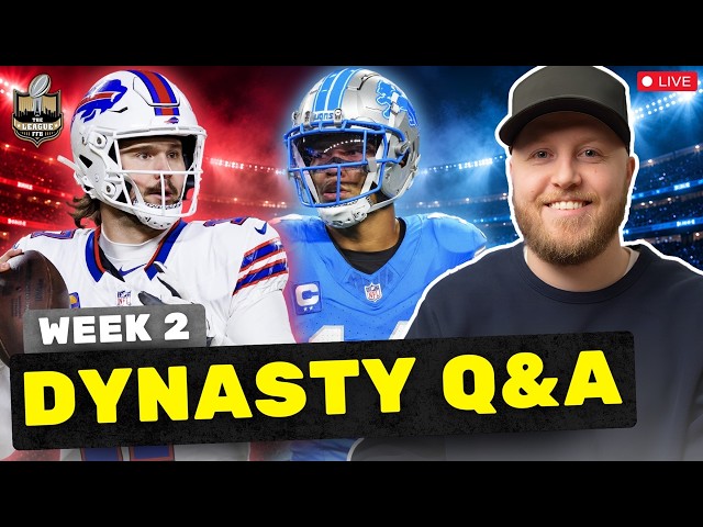 Week 2 Dynasty Q&A: Trades, Start/Sits, Strategy & More! | Fantasy Football 2026