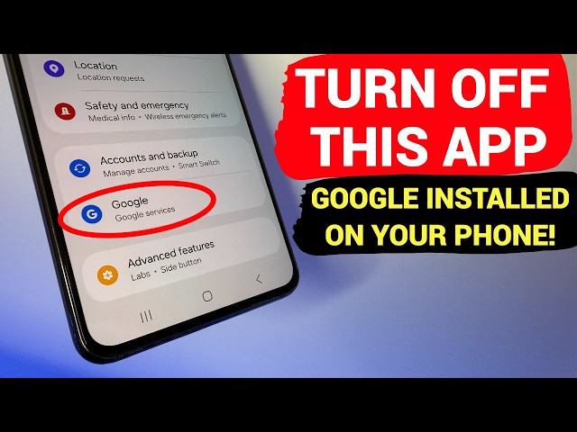 Turn Off This App Google Installed on Your Phone Without You Knowing!