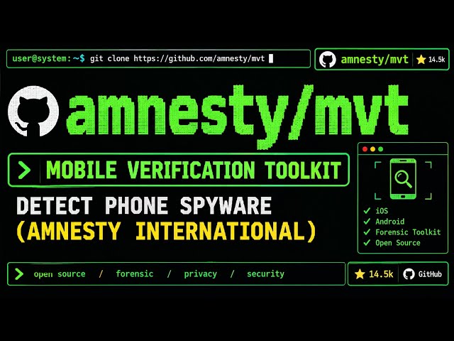 MVT: The Tool Amnesty International Built to Detect Phone Spyware