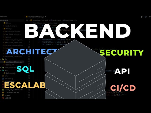Only learn this if you want to be a Backend Developer
