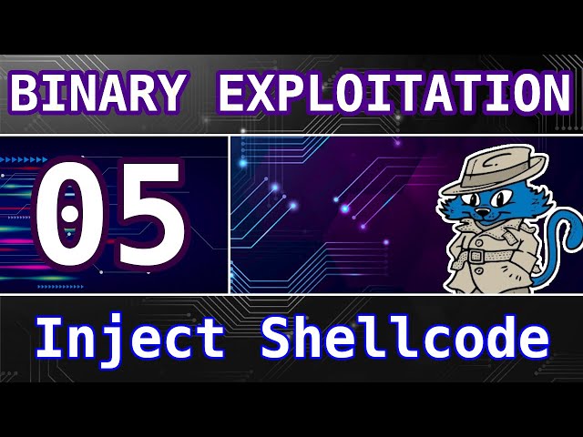 5: Injecting Shellcode (Shellcraft/MSFVenom) - Buffer Overflows - Intro to Binary Exploitation (Pwn)
