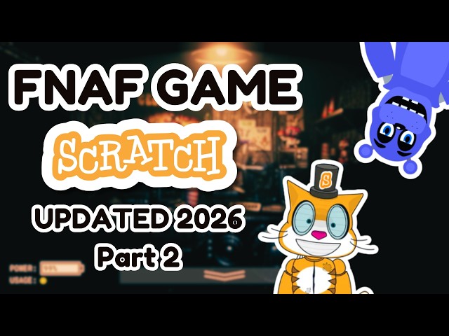 FNAF Scratch Tutorial PART 2 - The Office