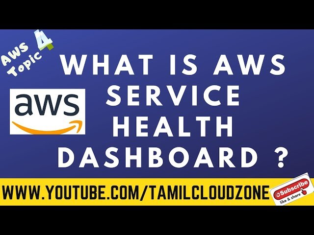 What is AWS Service Health Dashboard? | AWS Topic 4