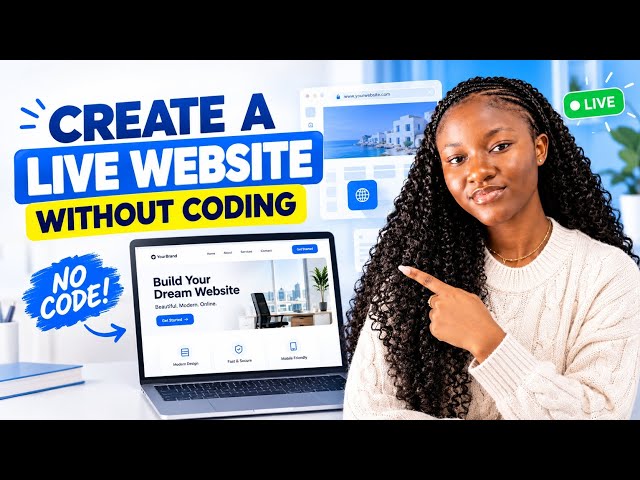 How to to create a website in minutes without coding. #webdesign #fyp #viralvideo #websitepromptkit