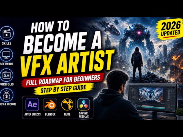 How to Become a VFX Artist 😱 | Full Beginner Roadmap 2026
