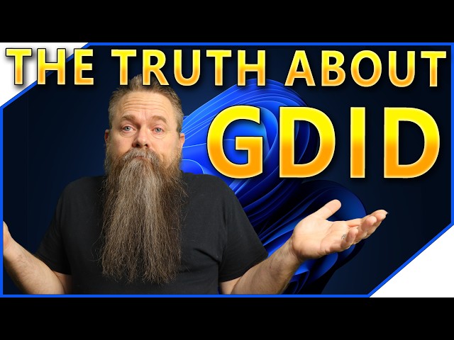 How to Disable GDID in Windows 11
