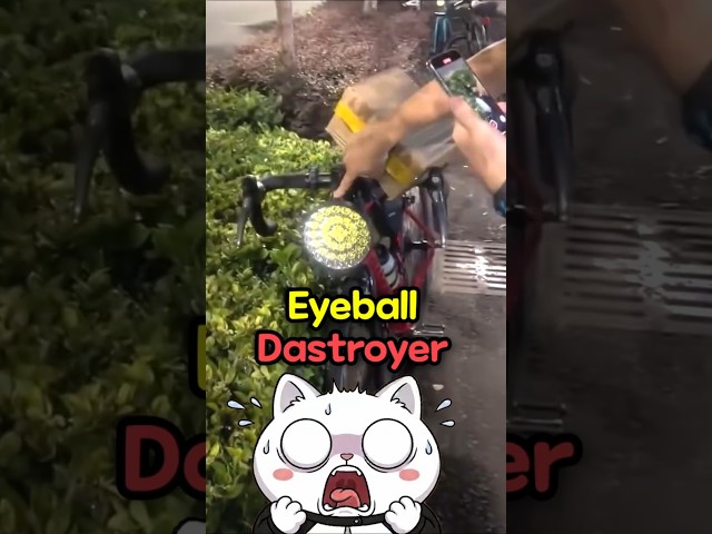 The Most Insane Bike Light Yet 🤔 Eyeball Destroyer Road Bike