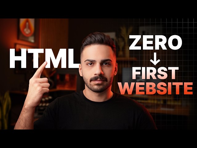HTML Full Course for Beginners in 40 Min | Build Your First Website