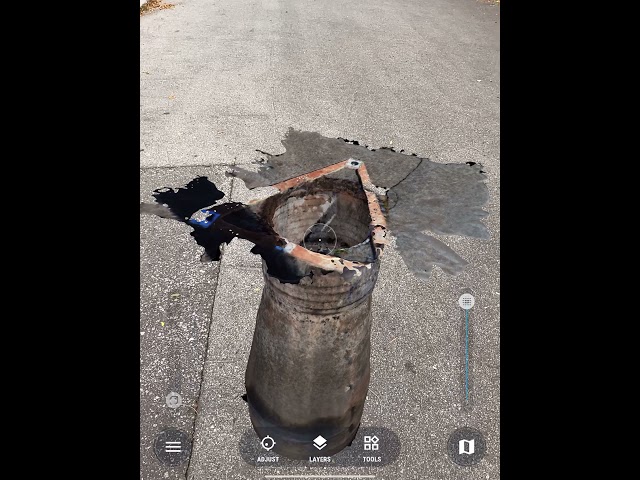 Manhole inspections with Augmented Reality and Machine Learning