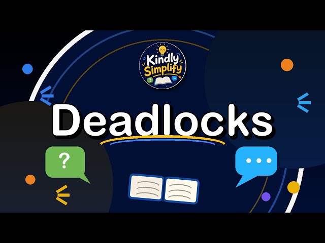 Deadlocks: Why Mia & Leo Can't Share Crayons (CS Explained)