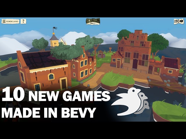 10 New Games Made in Bevy Game Engine