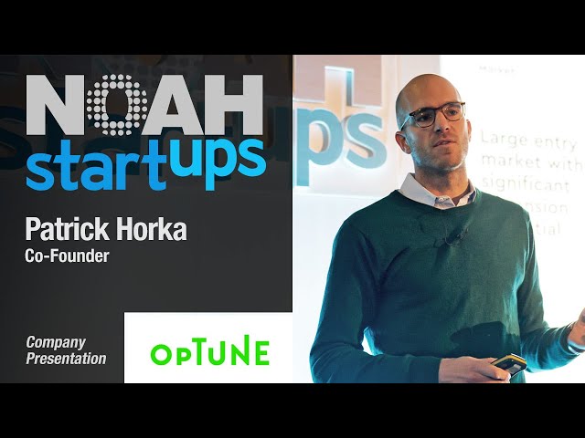 Optune - NOAH19 London