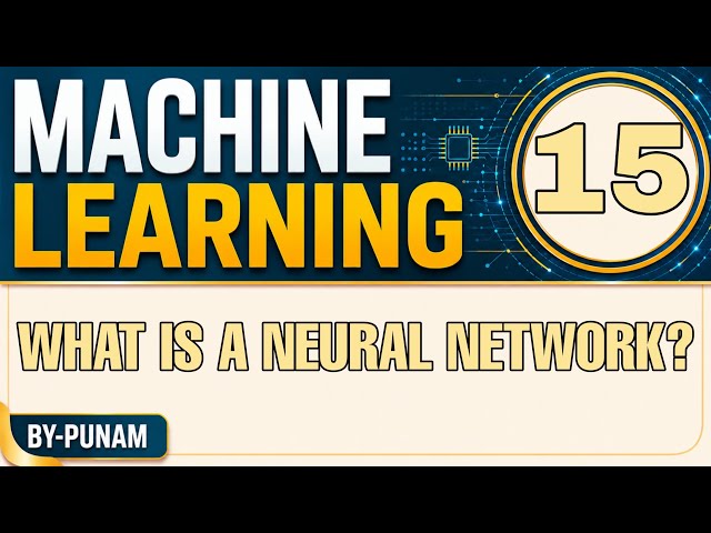 Neural Networks | Machine Learning | ONE SHOT VIDEO | Solved examples | Statistics by Punam |
