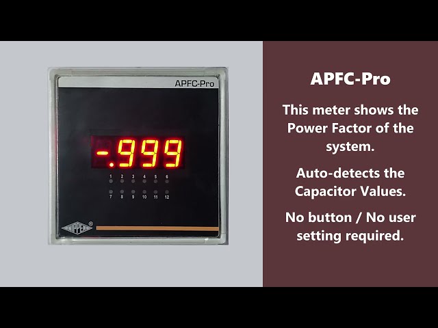 Nippen Electrical APFC-Pro Power Factor Controller