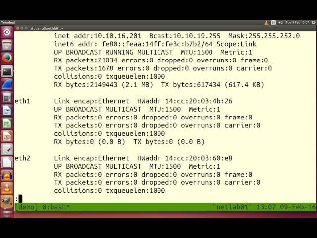 Linux Command Review: ifconfig, ethtool, arp, netstat (1 of 2)