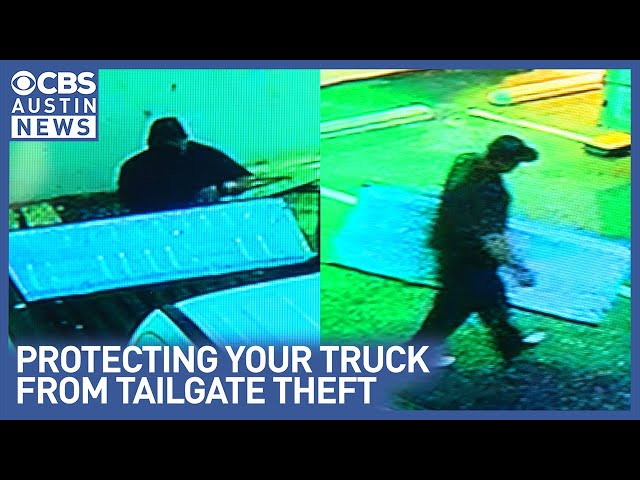 Austin man learns the hard way how to keep his truck tailgate from being stolen