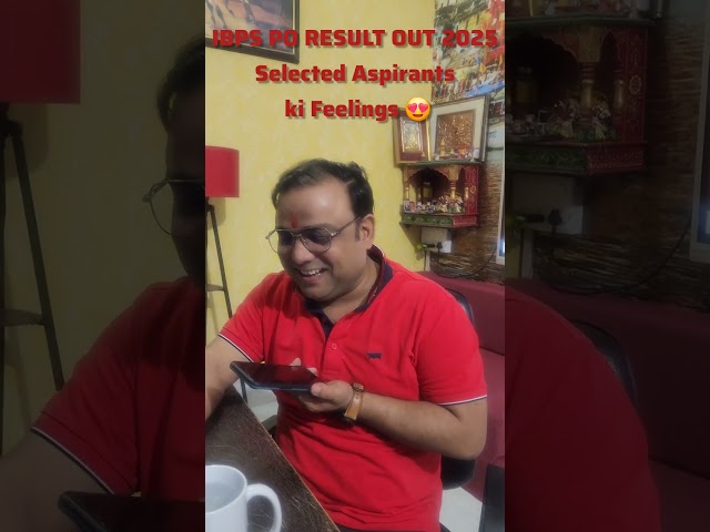 IBPS PO CLERK FINAL RESULT OUT 2025 | Selected ESM ASPIRANT FEELINGS GA BY PIYUSH SIR BANK
