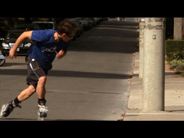 How To Rollerblade Backwards - Inline Skating Backward Tutorial By Bill Stoppard