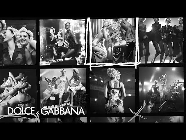 The new #DGSS25 Women's Campaign shot by Steven Meisel