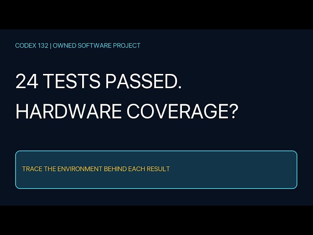 Trace an Embedded Test Report Back to Its Actual Evidence