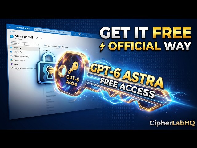 I Found a Way to Use GPT-6 Astra for FREE (official way)