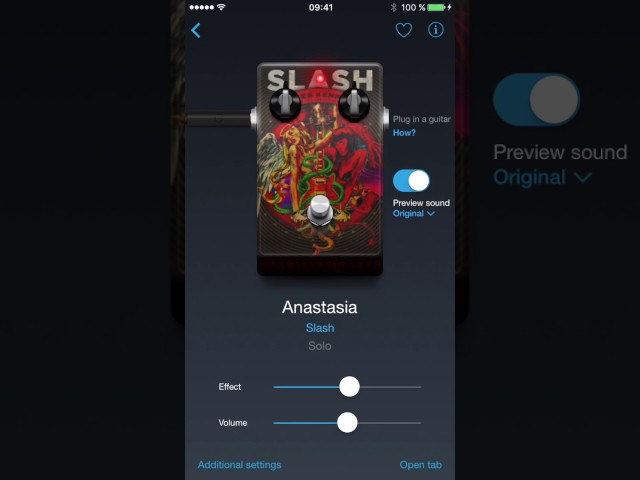 Slash -  Anastasia (Tonebridge sound preview)