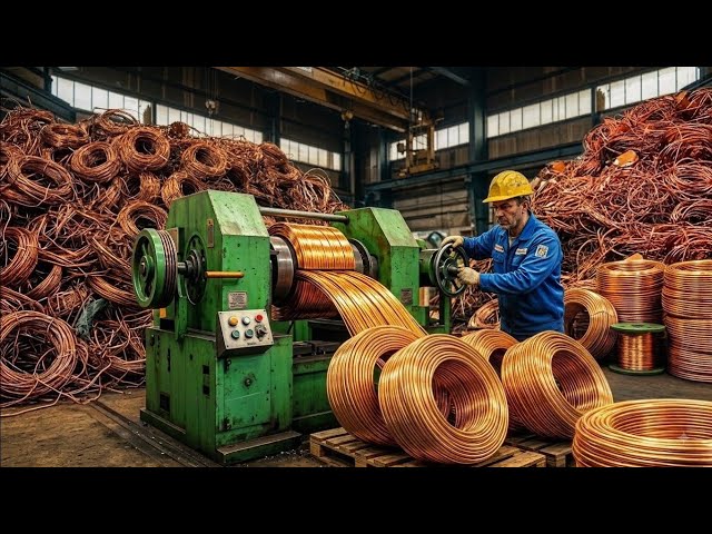 How Electrical Wires Are Made in Factory | Manufacturing Process of Wire Making [100M OF VIEWS]