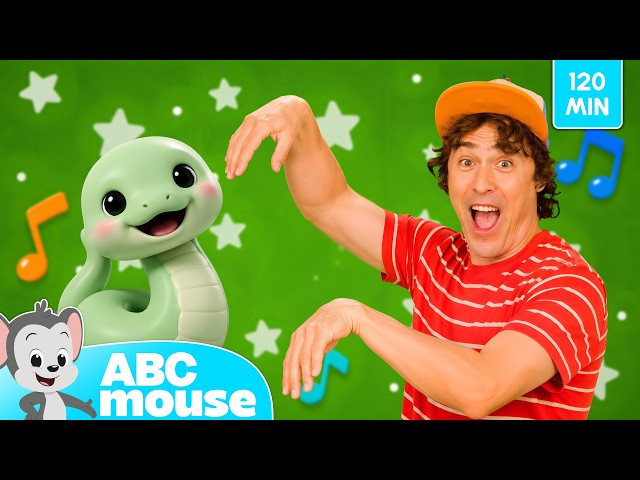 Silly Dance Breaks, Songs & Learning Fun! 🐍🎵 | 2-Hour Songs & Stories for Kids | ABCmouse
