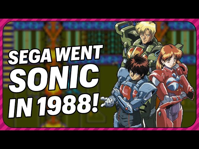 Sega's ORIGINAL Sonic Adventure! Sonic Soldier Borgman, the Sequel to Zillion