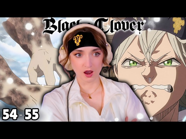 Asta's Curse 😨🪼 | BLACK CLOVER | Episodes 54-55 | REACTION VIDEO