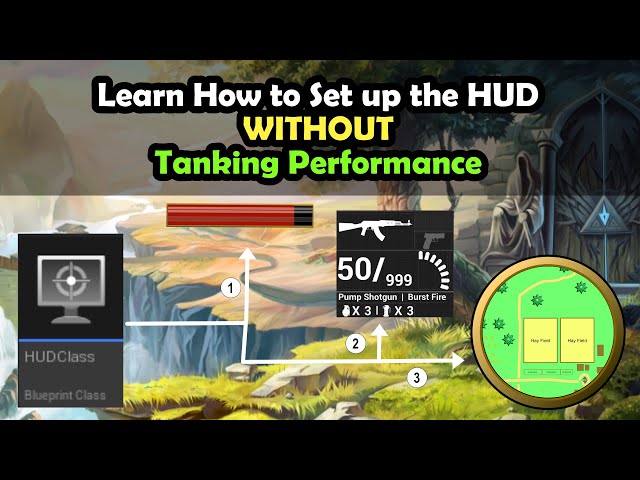 How to Create a HUD like a AAA dev in Unreal Engine 5
