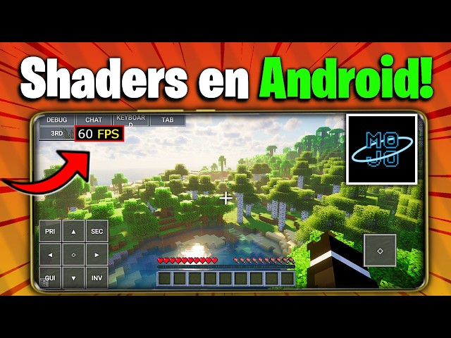 ✅ Play MINECRAFT JAVA with SHADERS on ANDROID 😯 | (EASY METHOD)