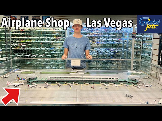 WORLD'S LARGEST Model Airplane Collection - Airplane Shop, Las Vegas