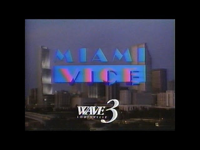 Spring 1988 NBC/Miami Vice Commercial Breaks from WAVE 3 Louisville KY
