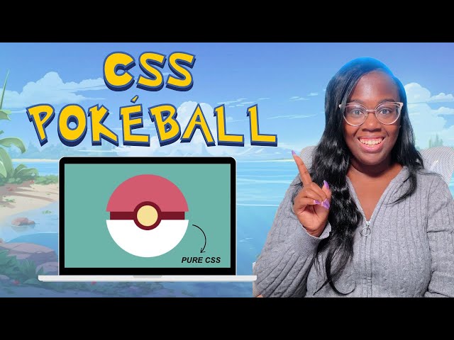 How I Made a Pokeball Using Pure HTML & CSS | CSS Battle #95
