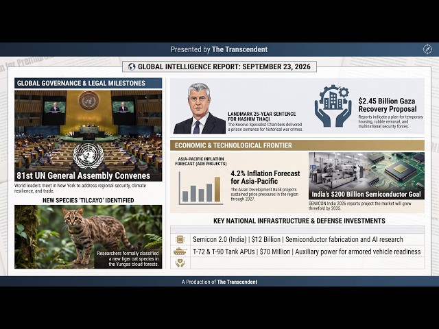 Daily Global Update — 23 September 2026 #thetranscendent