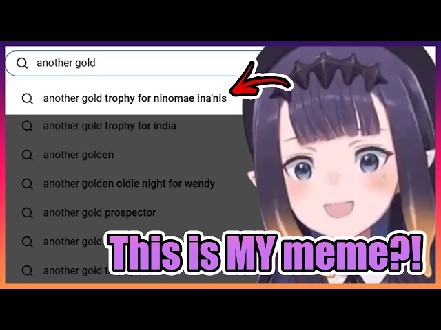 Ina Finds Out About a Meme of Herself【Hololive】