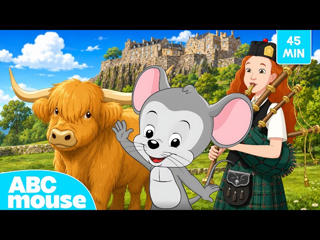 🏰 Stirling Castle to Galapagos Penguins! 🐧 | 45-min Search & Explore Adventure for Kids | ABCmouse