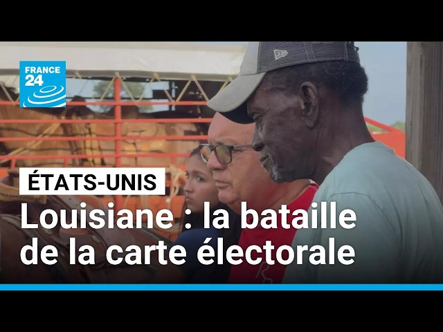 Louisiane : la bataille autour de la carte électorale • FRANCE 24