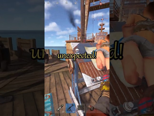 TROUBLE IN RUST'S DEEP SEA! #rust #rustgame #gaming