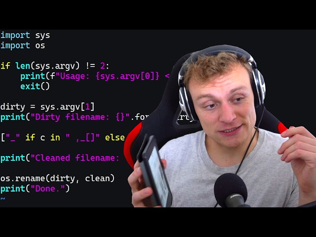 Cleaning Ebook Filenames in Python