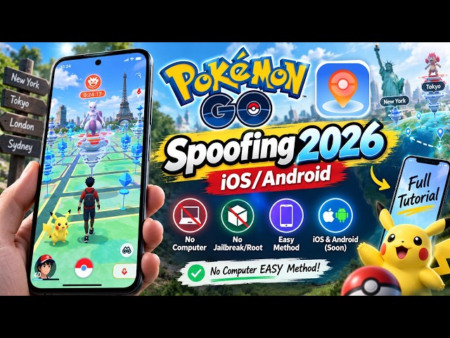 Can You Still Spoof Pokemon GO in 2026? No Jailbreak or PC Required | Fonelora Go Full Tutorial