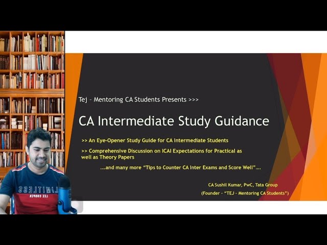 How to Study for CA Intermediate Exams - ICAI Approach to Score Marks | Costing | Audit | EIS-SM