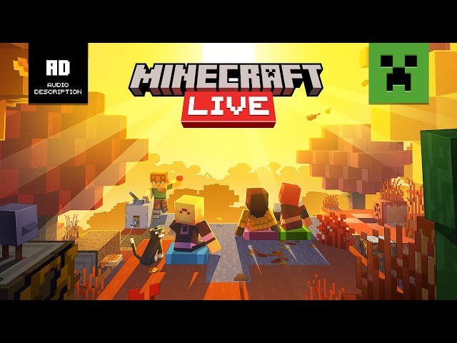 [Audio Description] Minecraft LIVE - September 2026