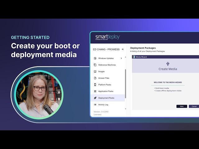 SmartDeploy Getting Started Part 8 - Create Your Boot or Deployment Media