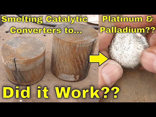 Smelting Platinum/Palladium Catalytic Converters For PGMs..... Success???