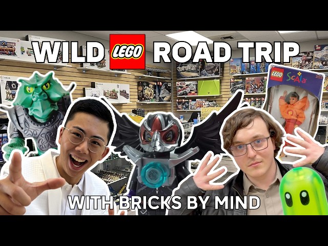 I Went on a CRAZY LEGO Shopping Road Trip with @BricksByMind !