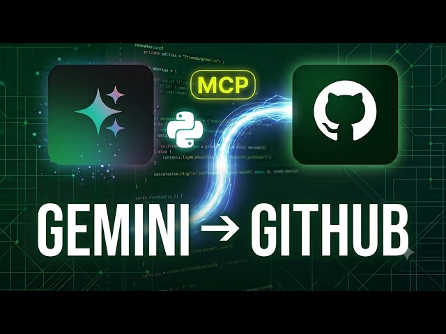 How to Control GitHub with Gemini MCP (Python Tutorial)